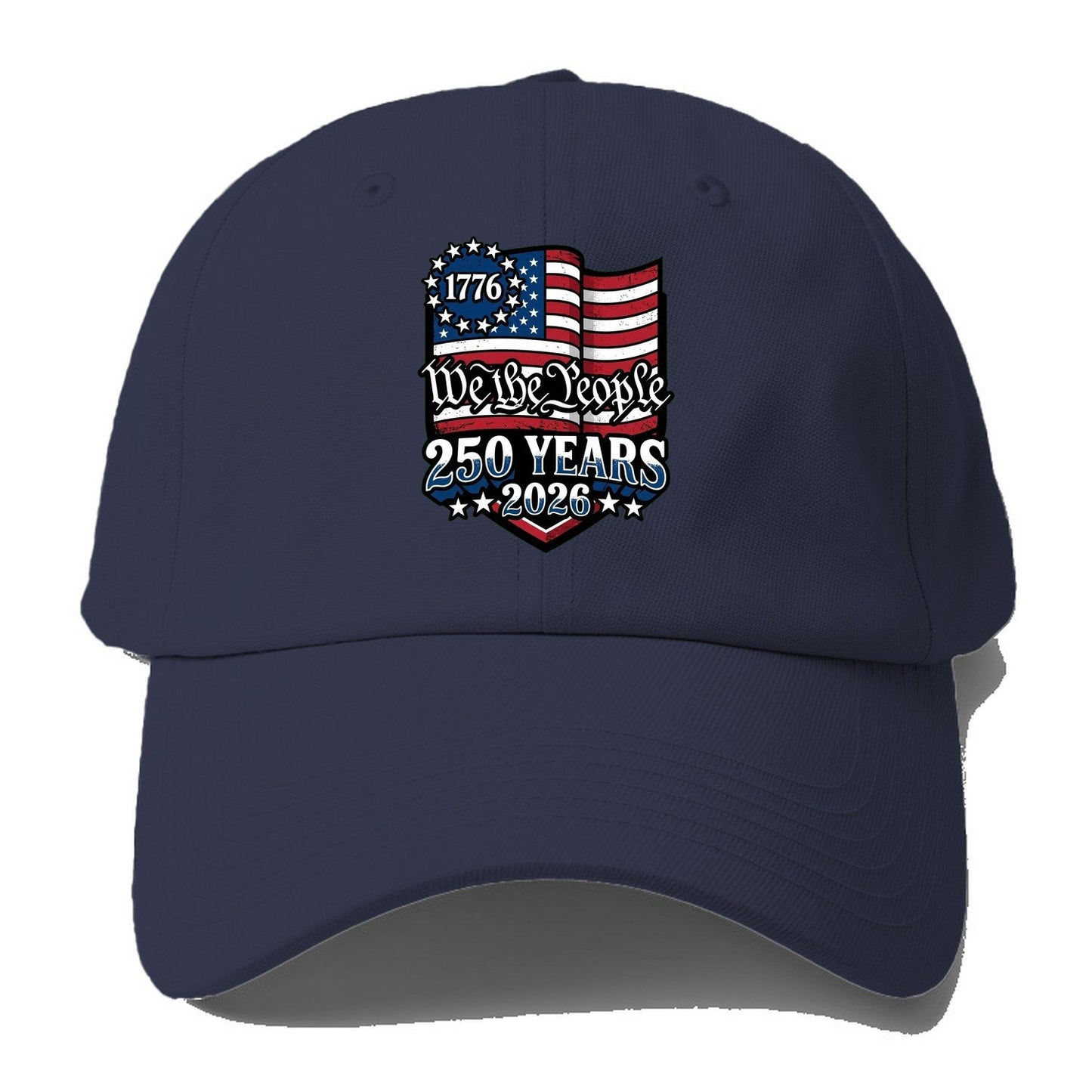 We The People Flag Baseball Cap – Twilight Navy