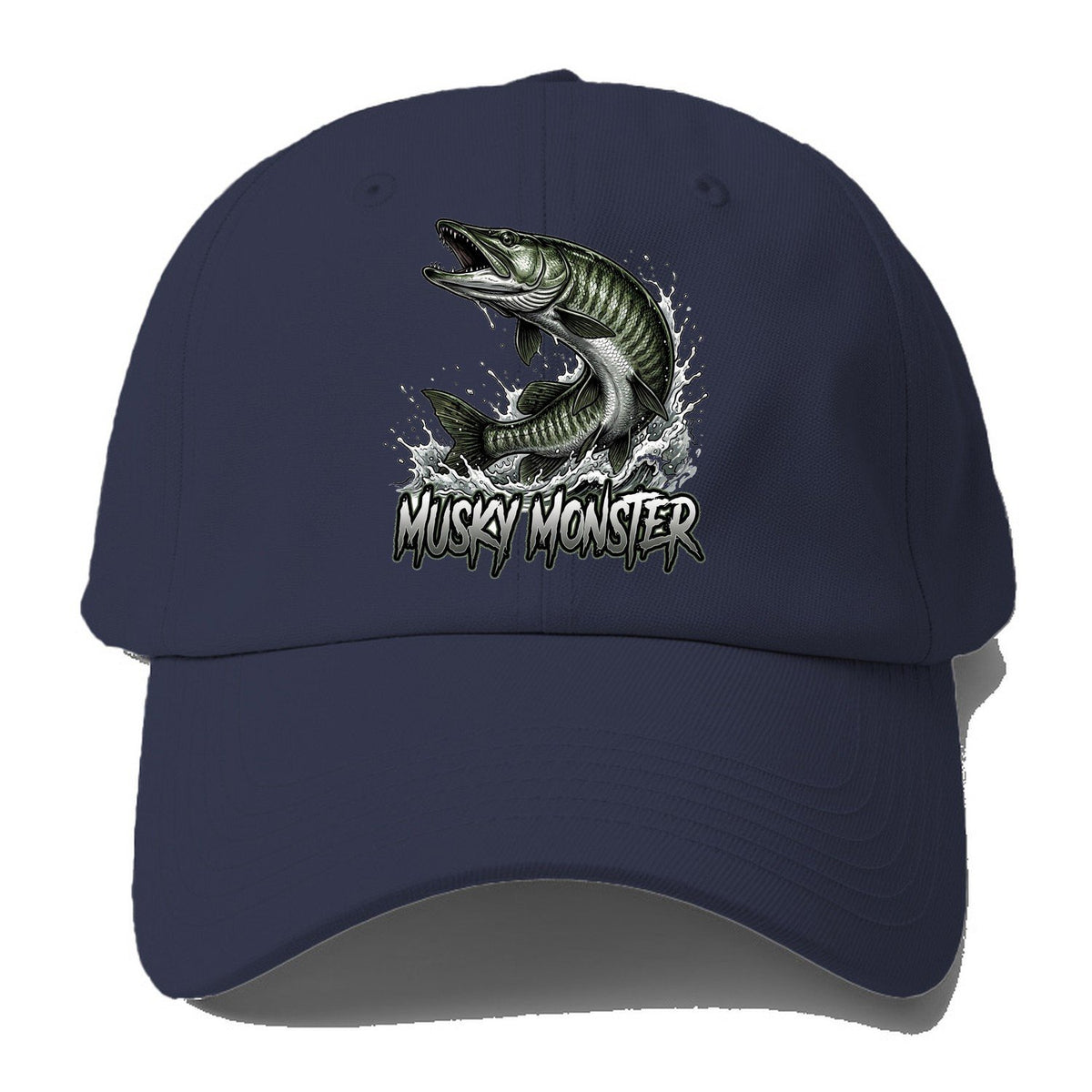 Musky Monster Baseball Cap – Twilight Navy