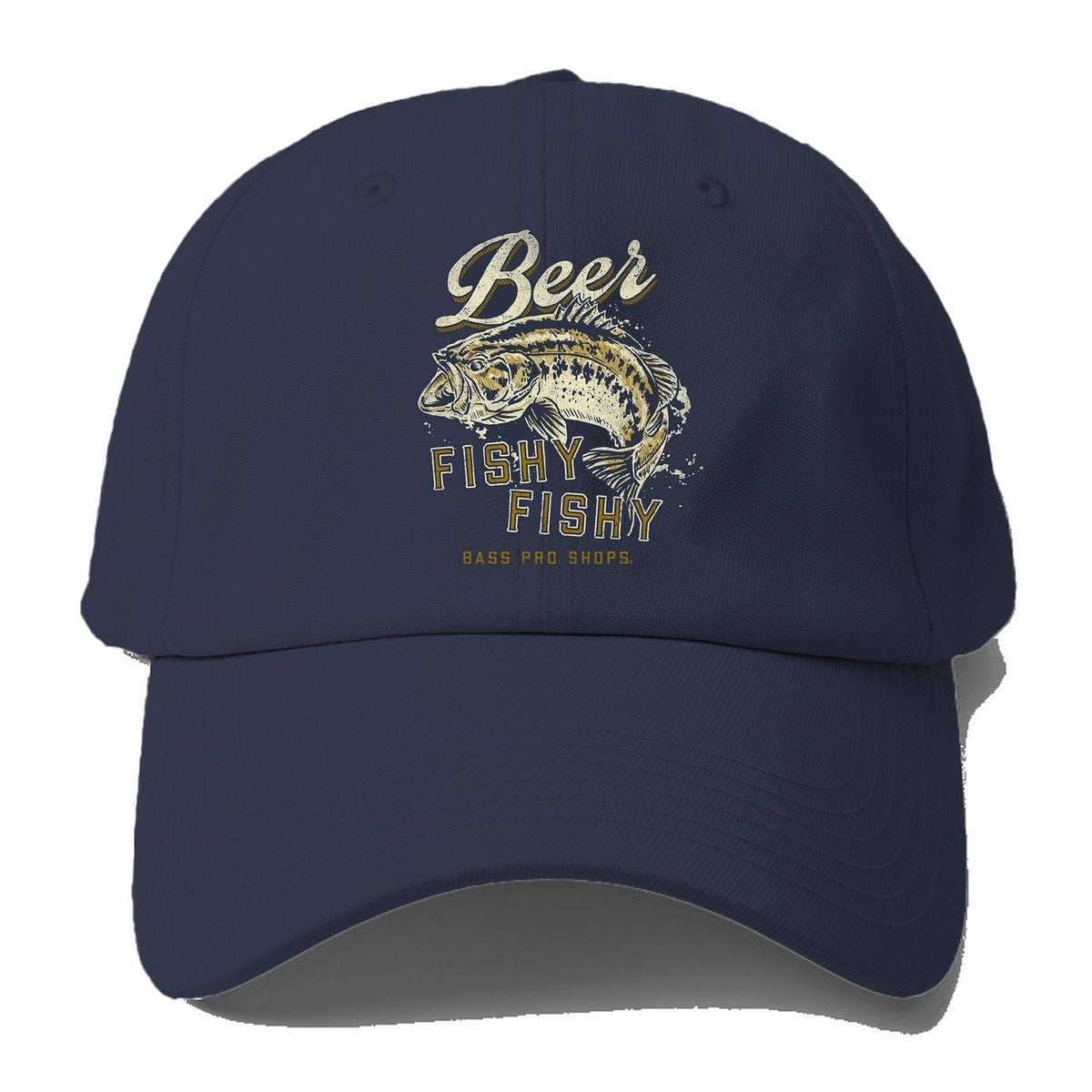 Beer Fishy Fishy Baseball Cap – Twilight Navy