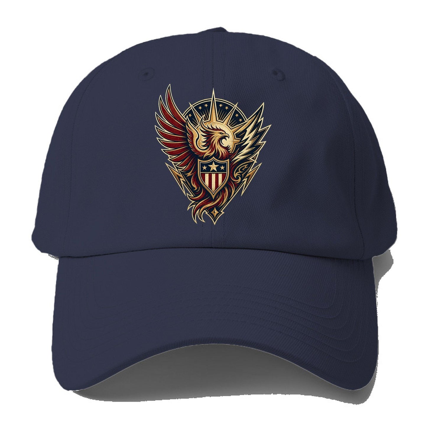 Eagle Emblem V2 Baseball Cap – Twilight Navy