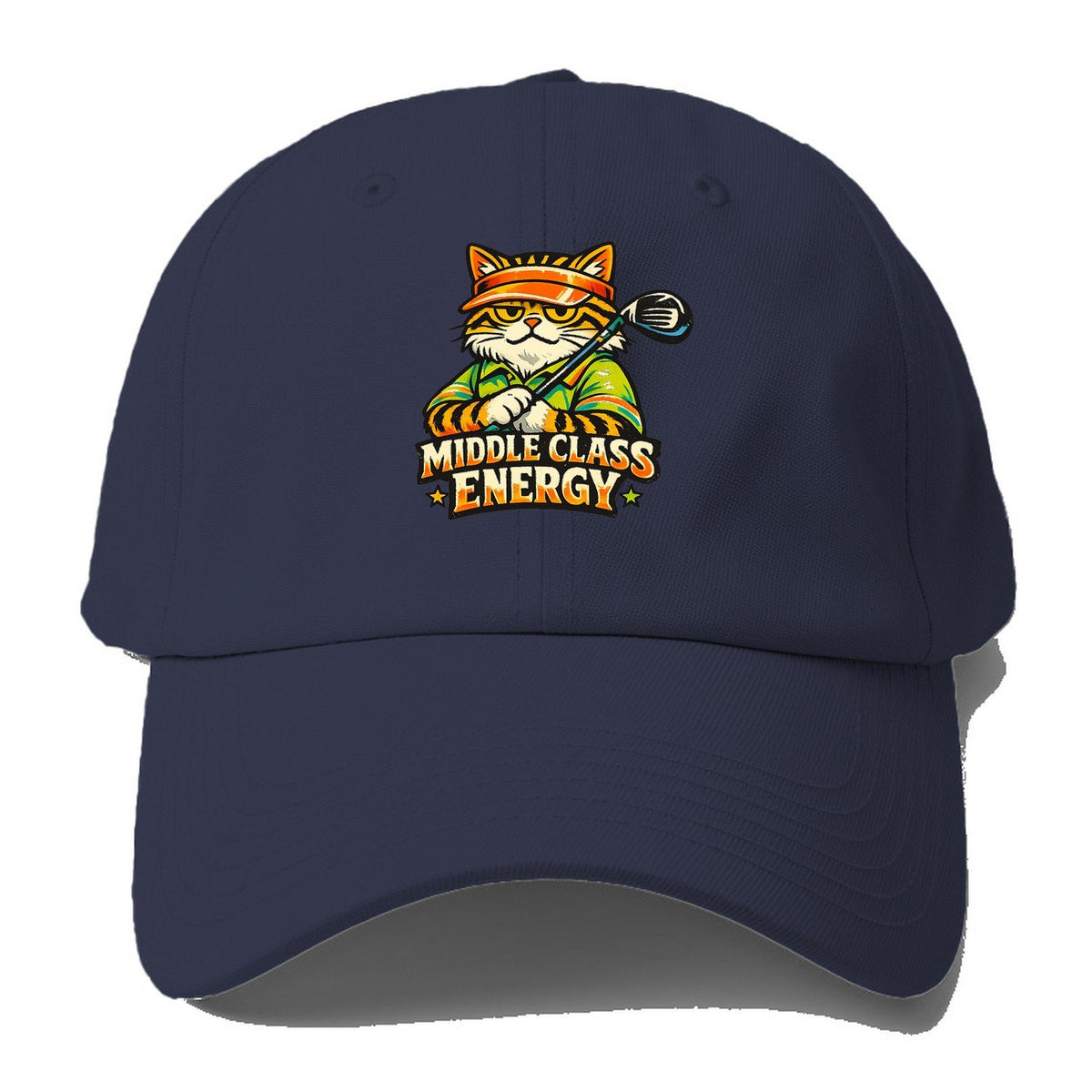 Middle Class Energy Golf Baseball Cap – Twilight Navy