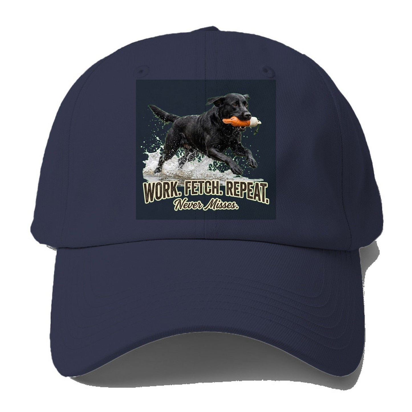 Work Fetch Repeat Baseball Cap – Twilight Navy