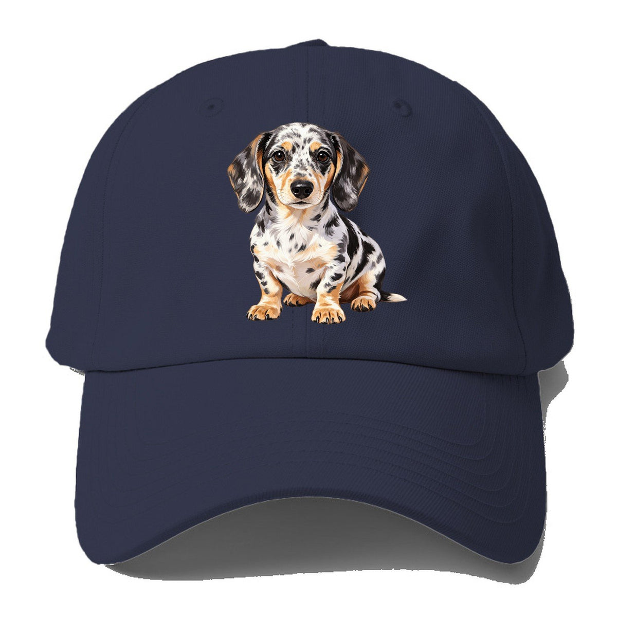 Dachshund Transparent Baseball Cap – Twilight Navy