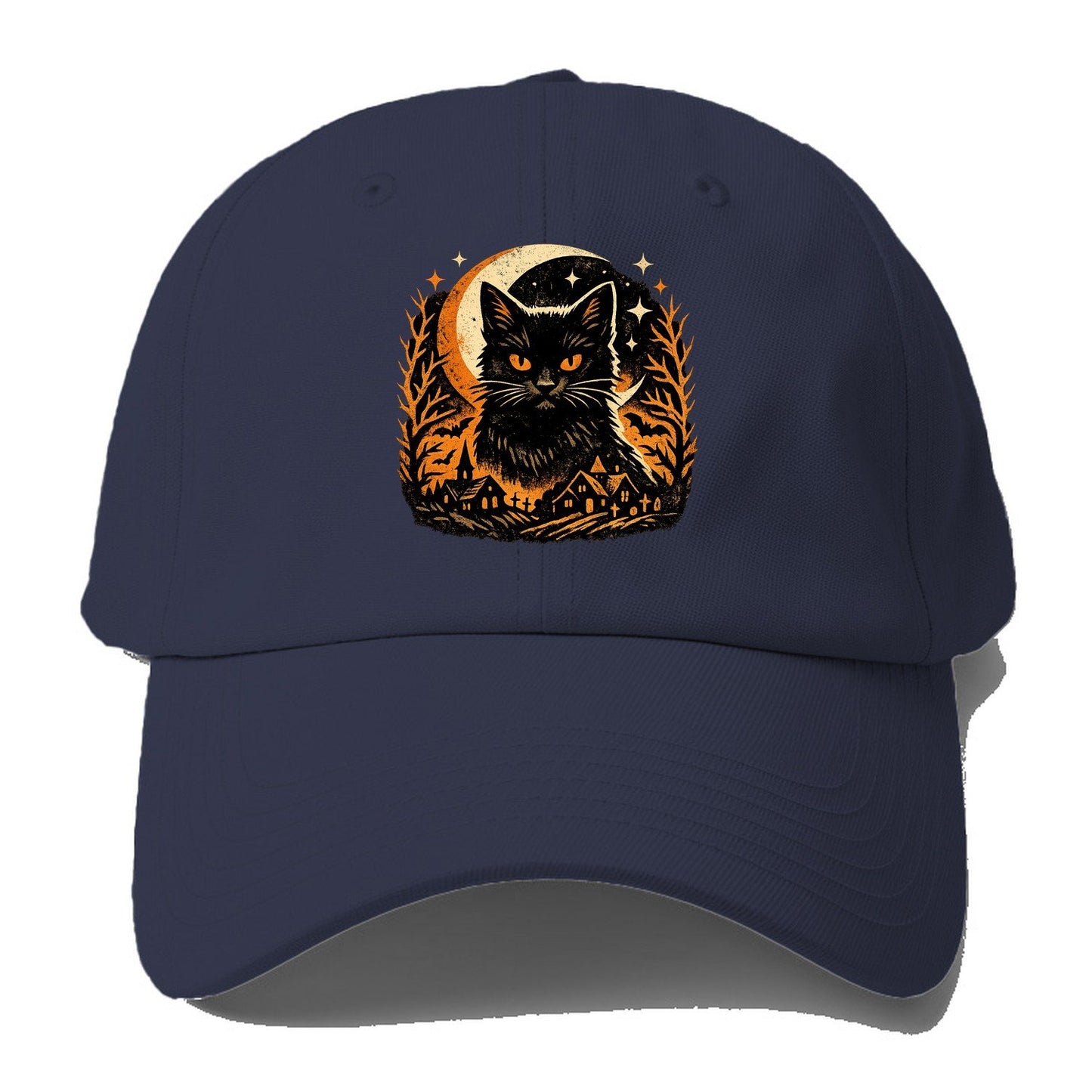 Witching Hour Familiar Baseball Cap – Twilight Navy