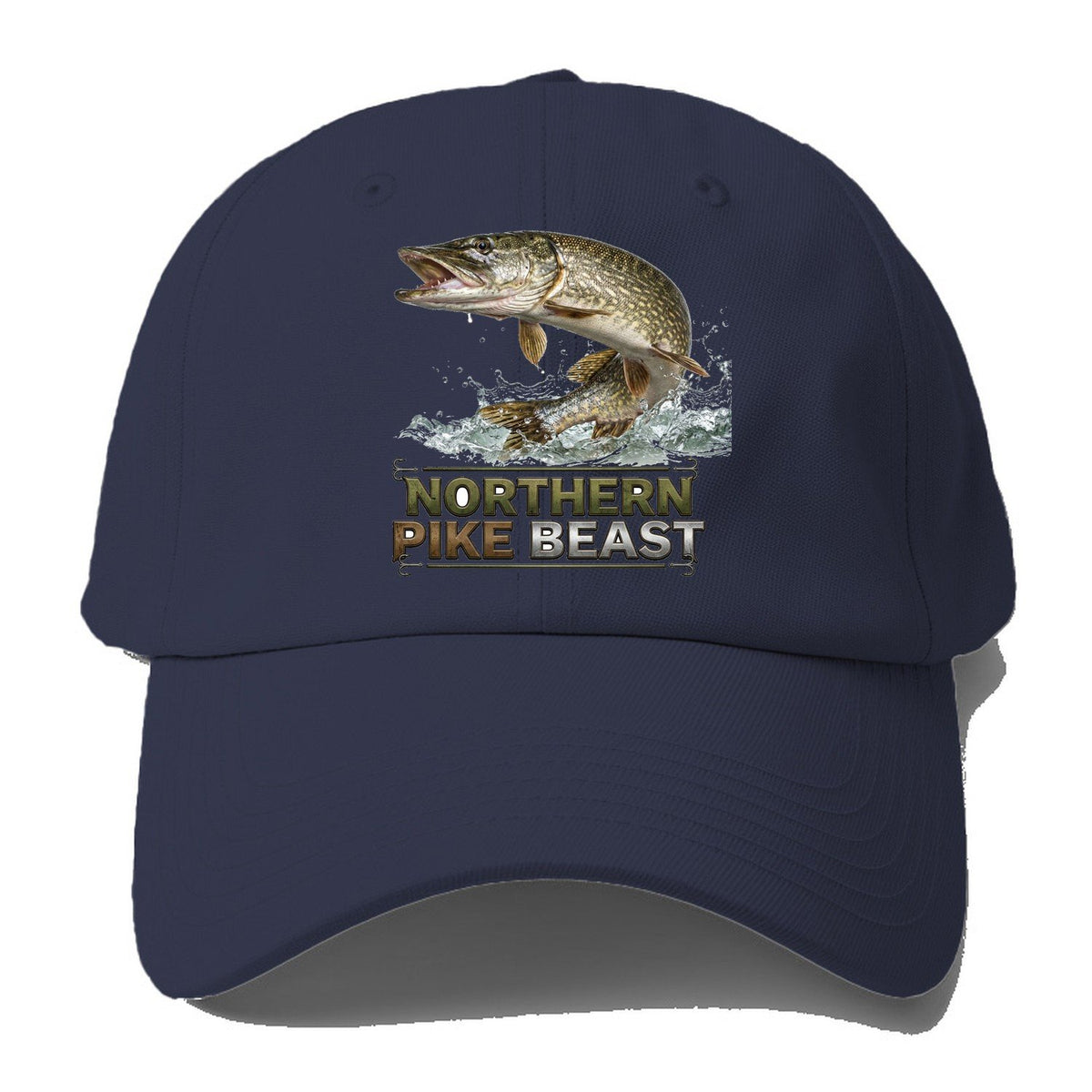 Northern Pike Beast Baseball Cap – Twilight Navy