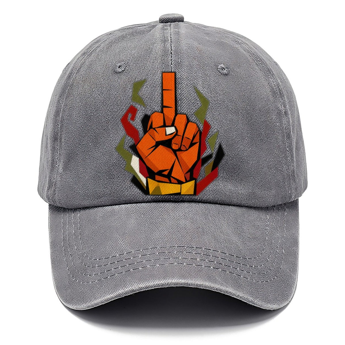 Middle Finger Classic Cap – Urban Haze