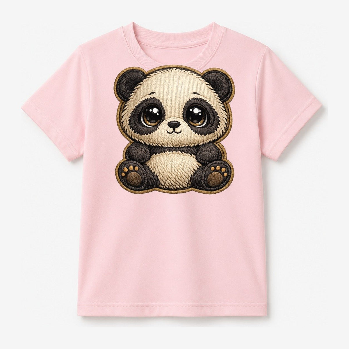 Baby Giant Panda Cub Kids T-Shirt – Pink
