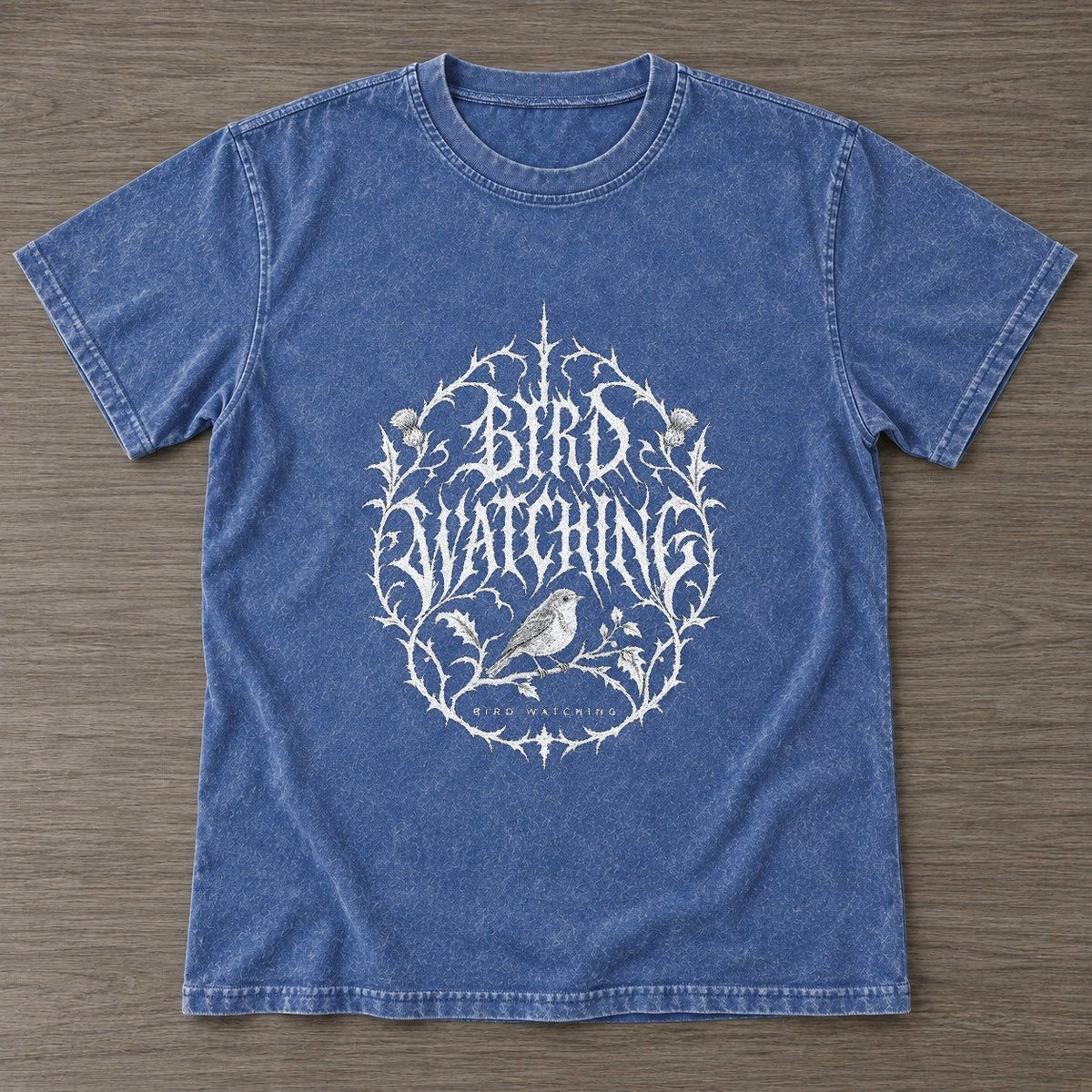 Washed Blue — front view