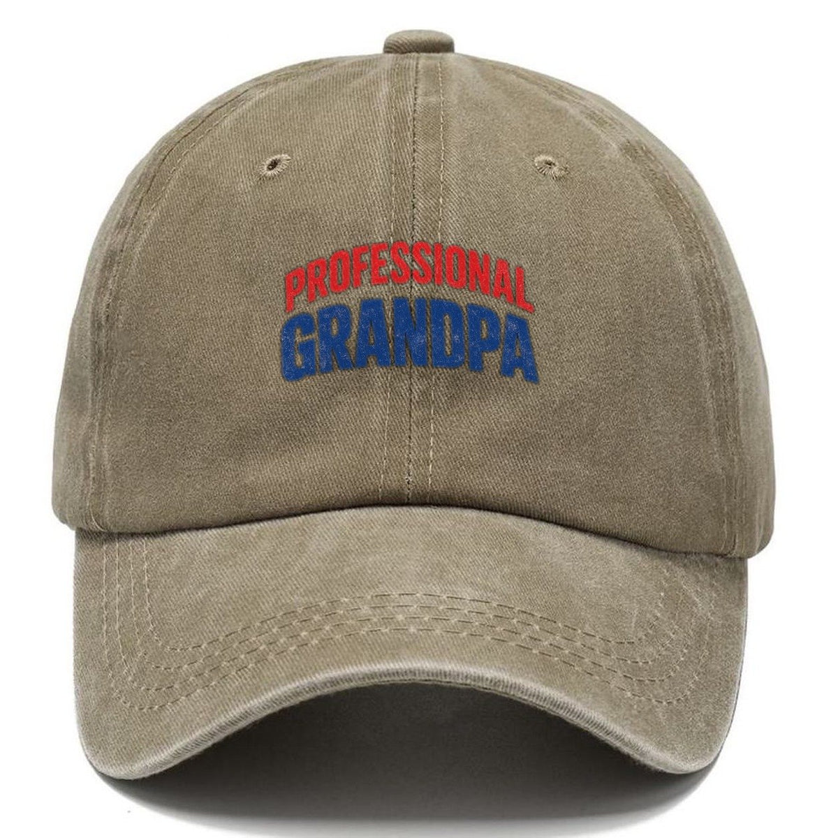 Professional Grandpa Classic Cap – Warm Sand