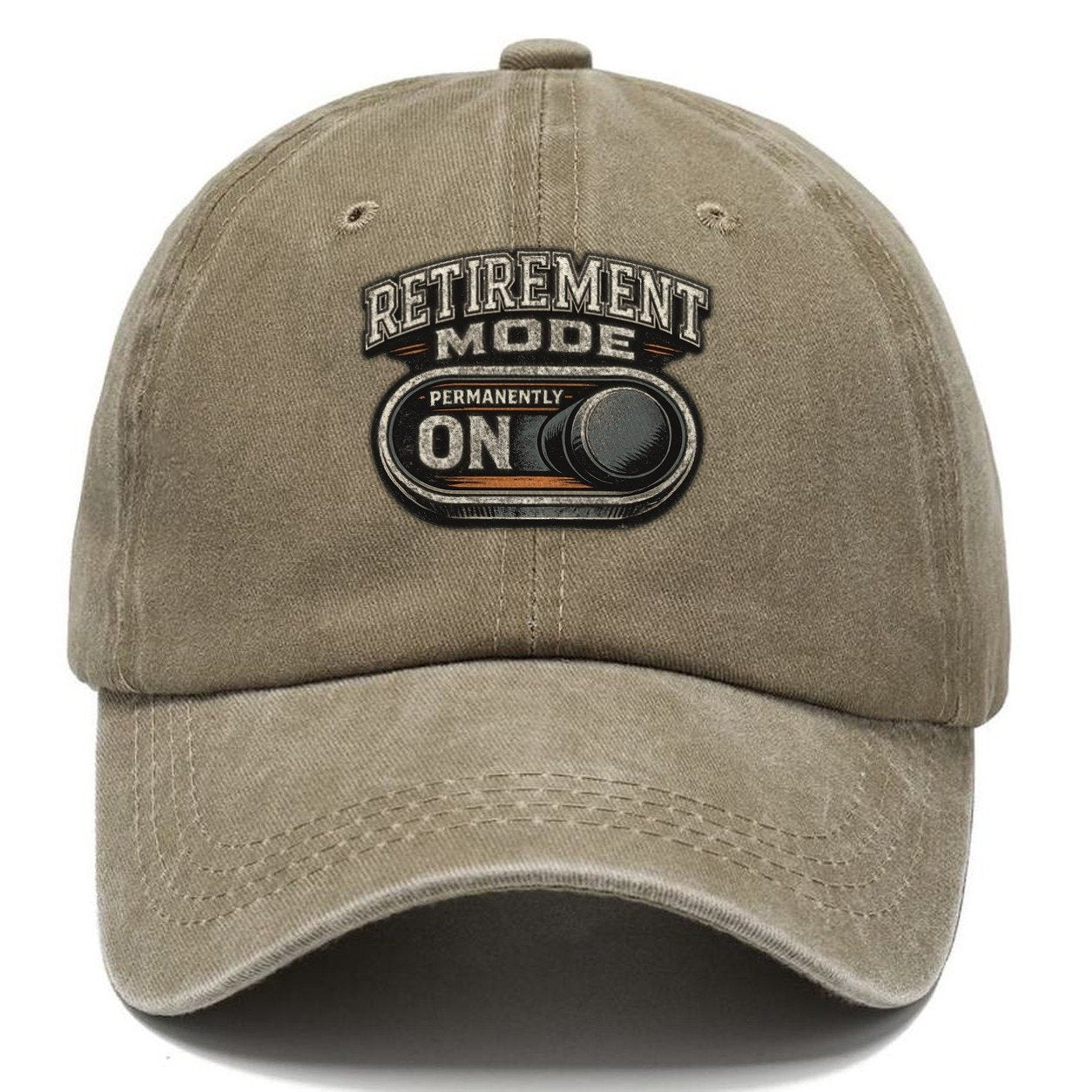 Retirement Mode Permanently On Classic Cap – Warm Sand