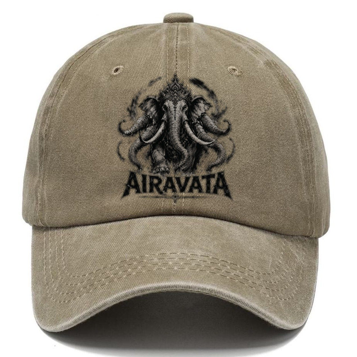 Airavata Dark Marks Classic Cap – Warm Sand