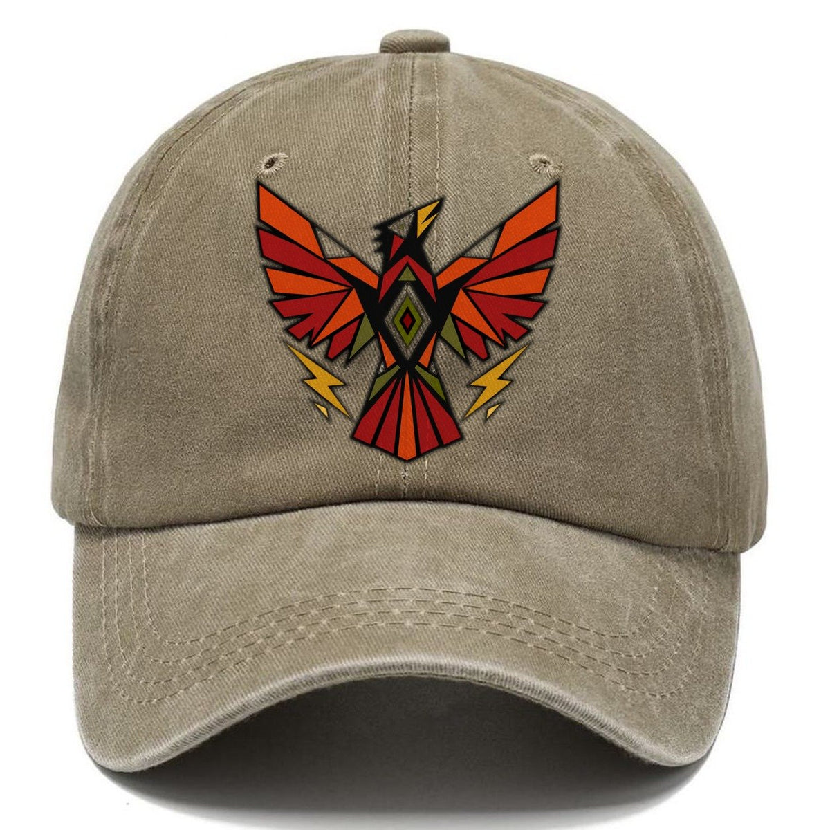 Thunderbird Geometric Classic Cap – Warm Sand