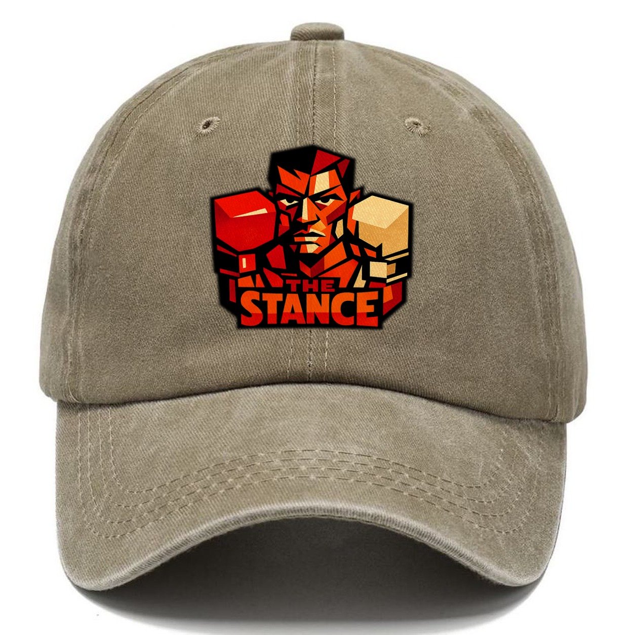 Boxer Squared Up Gloves Raised Two Classic Cap – Warm Sand
