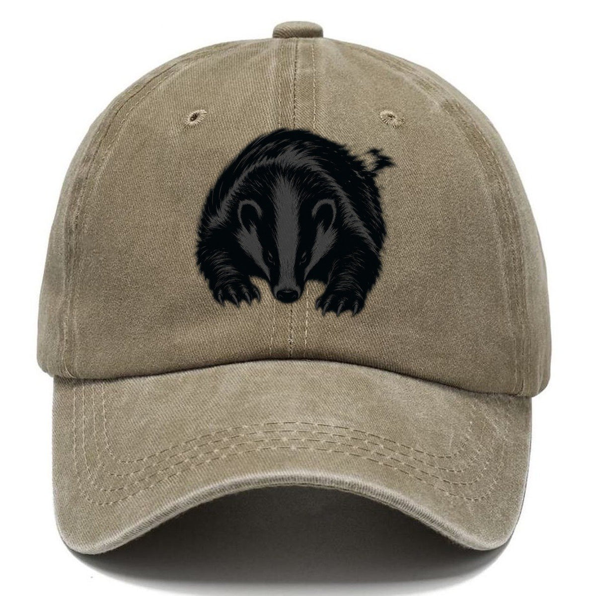 Badger Gestural Marks Classic Cap – Warm Sand