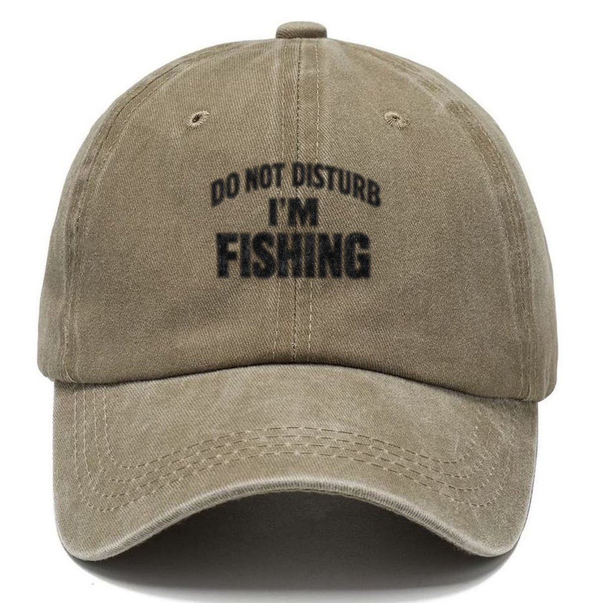 Do Not Disturb Fishing Trip Classic Cap – Warm Sand