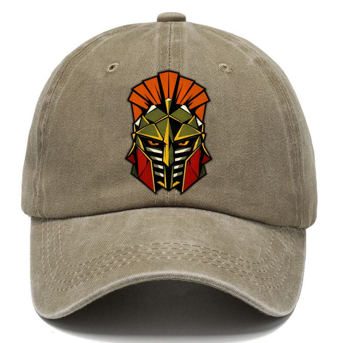 Gladiator Helmet Crest Classic Cap – Warm Sand