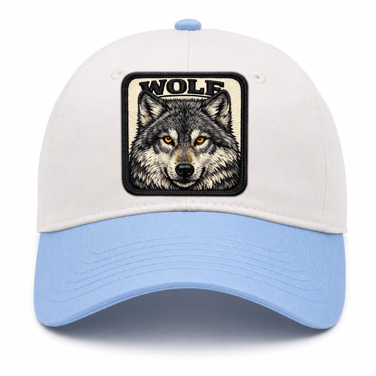 Wolf Two Tone Cap – Sky
