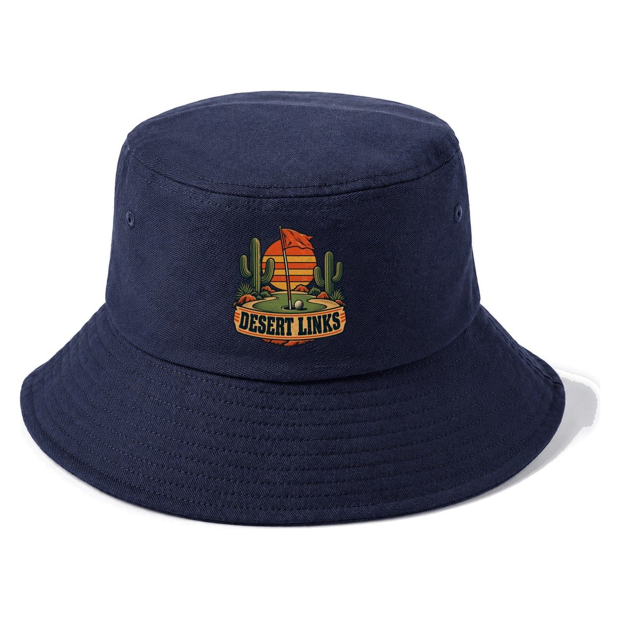 Desert Links Golf Life Bucket Hat – Twilight Navy