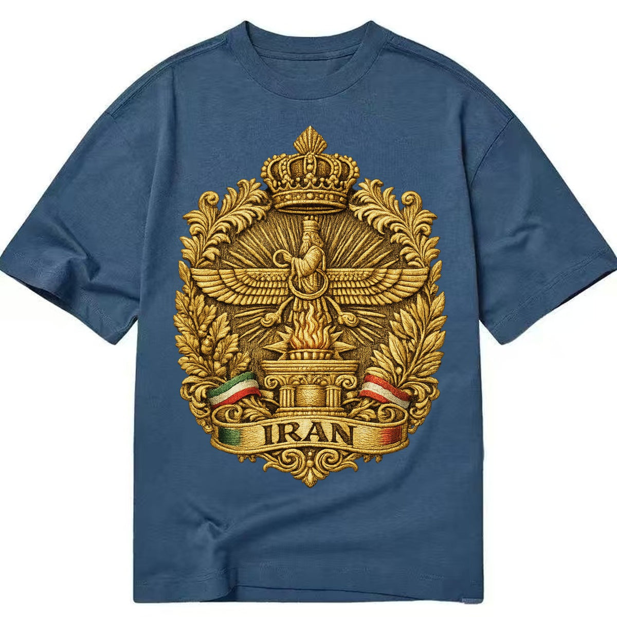 Iran Fire Temple Emblem - Classic T-shirt – Twilight