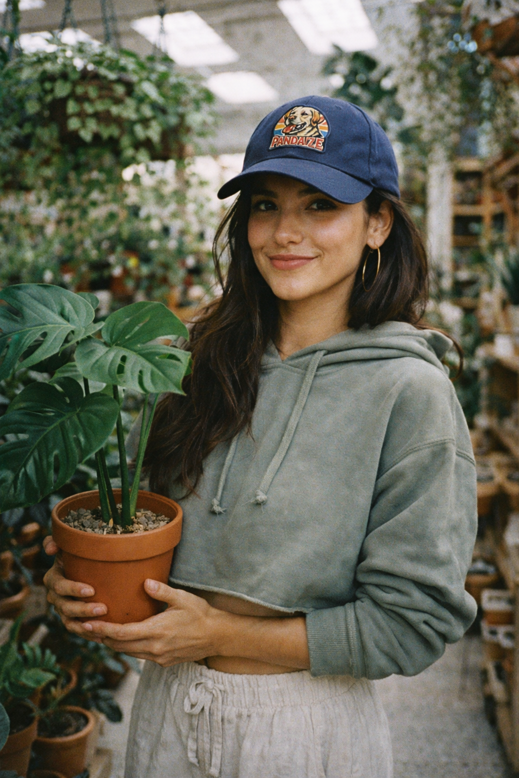 Model wearing Labrador Retriever Baseball Cap