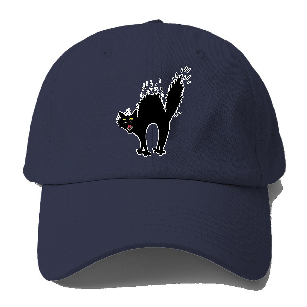 Black Cat Hiss Baseball Cap