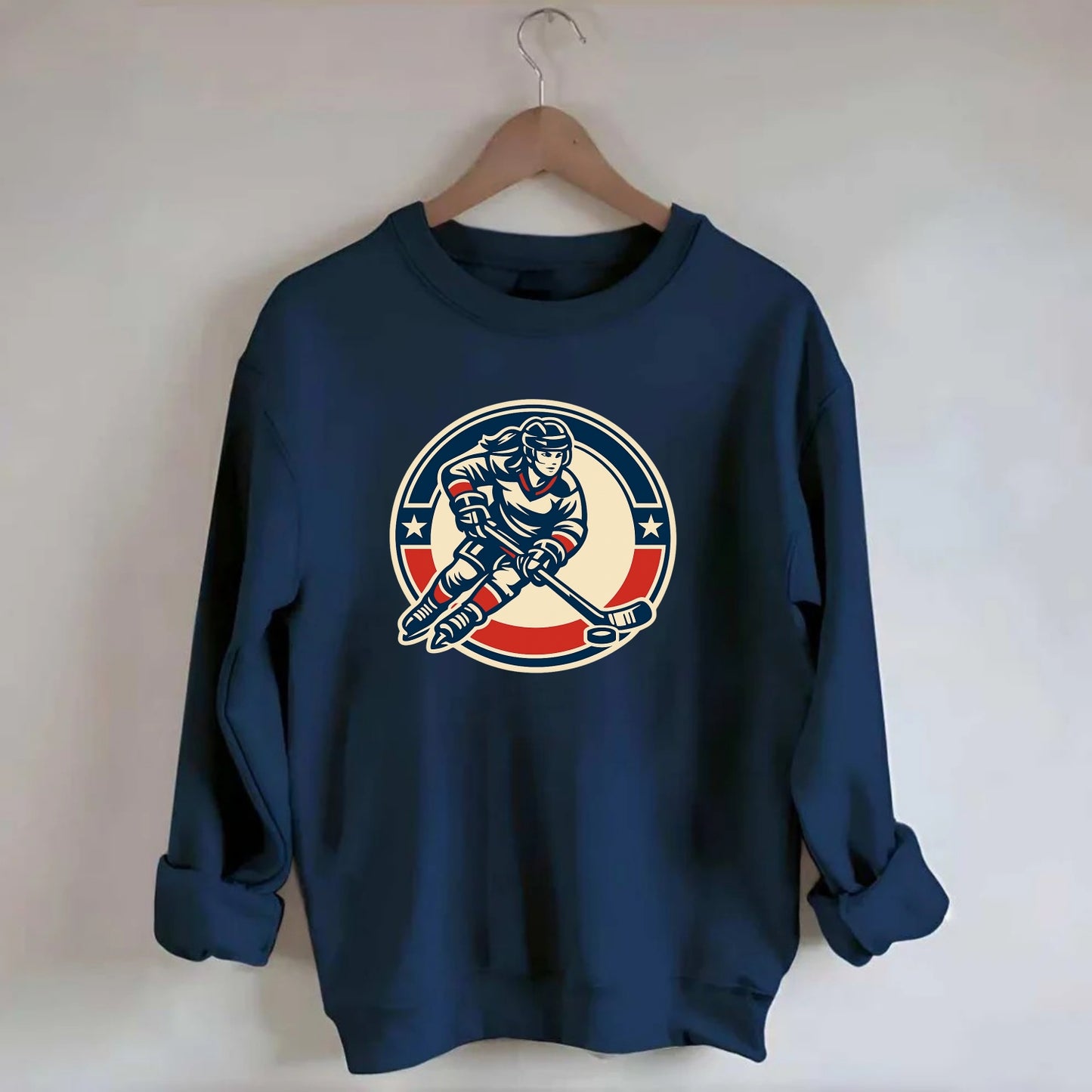 Fearless Ice Warrior - Crewneck Sweatshirt - navy