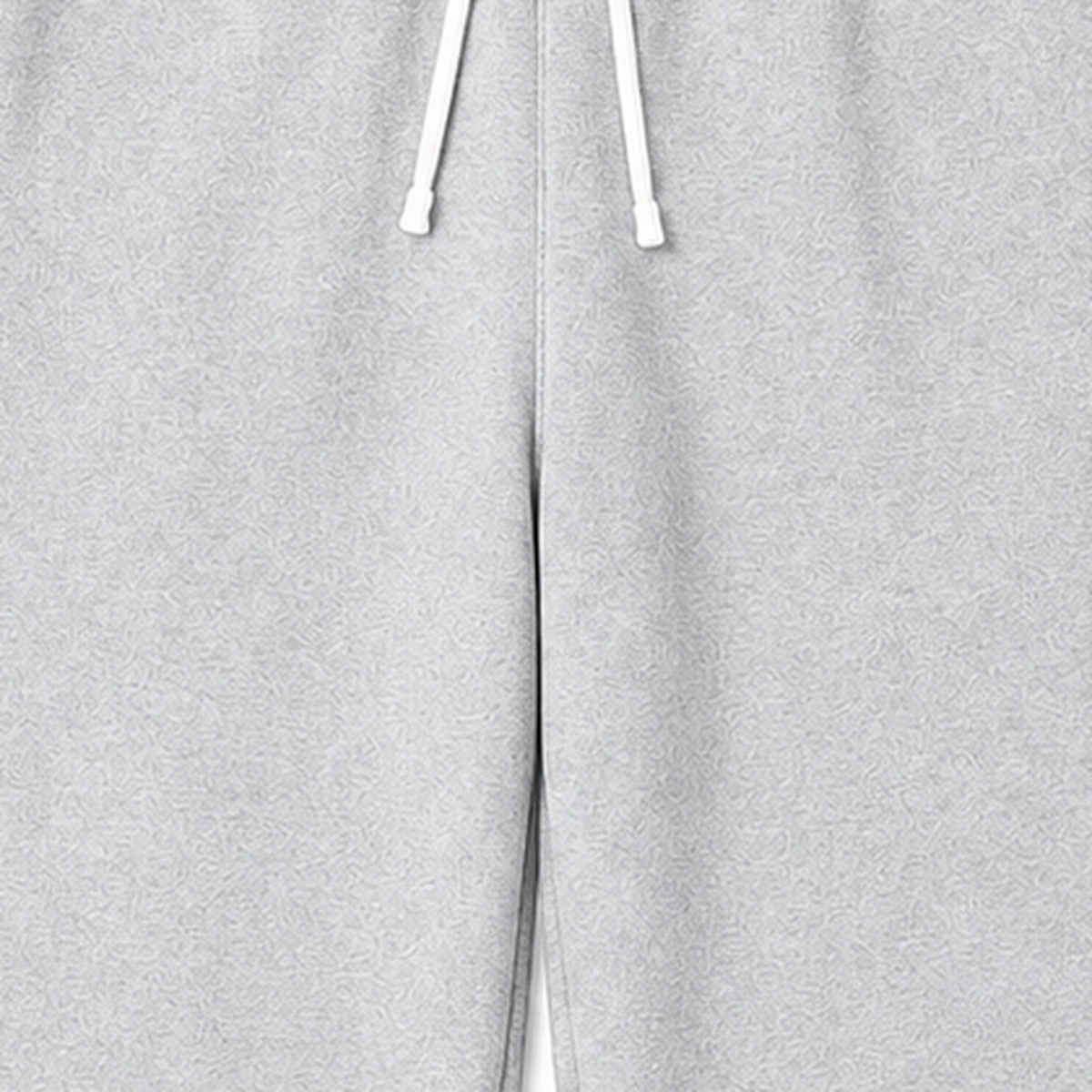 Persian Lion Arch Fleece Sweatpants – light-gray fabric close-up