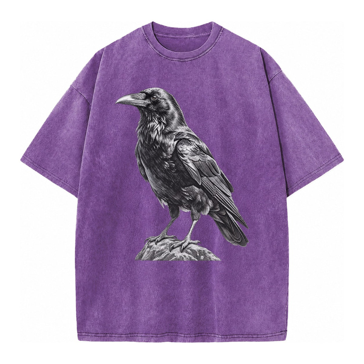 Raven - Vintage T-shirt – Purple
