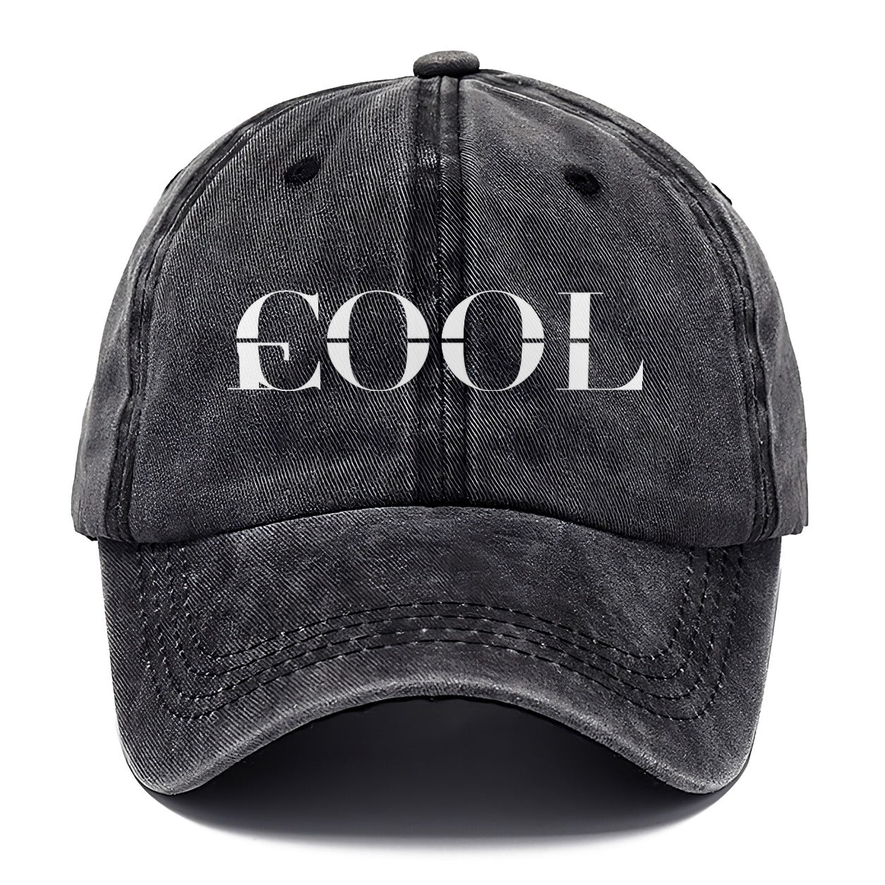 Cool Fool Split Feelings Classic Cap – Graphite