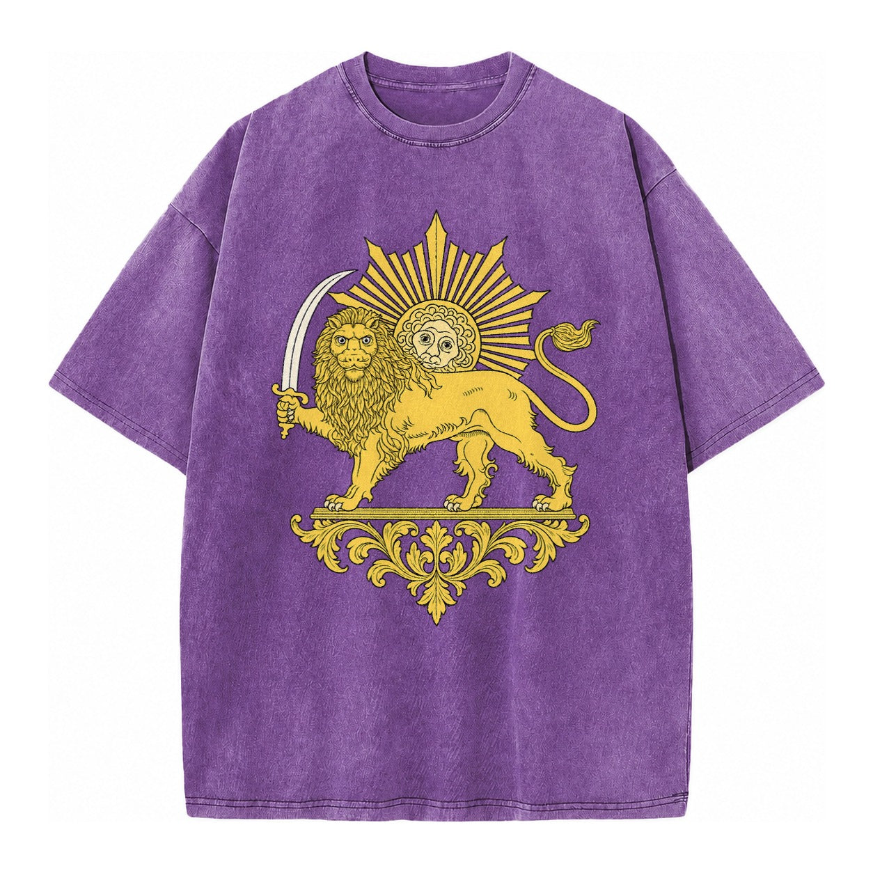 Shir O Khorshid - Vintage T-shirt β Purple