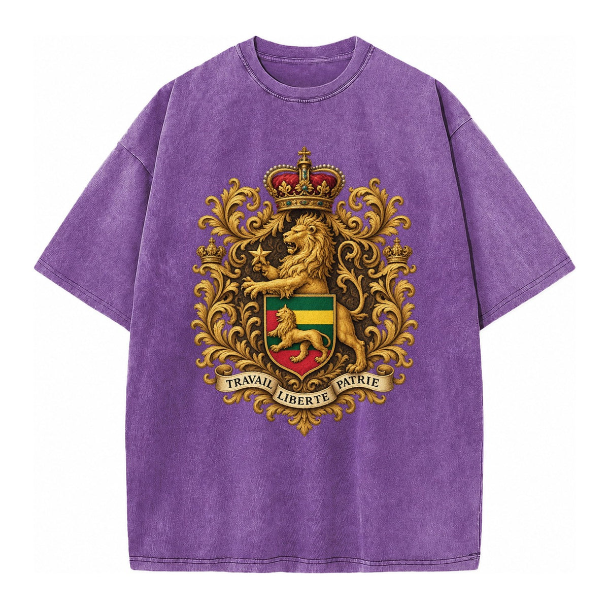 West Highland White Terrier - Alert stan Vintage T-shirt – Purple