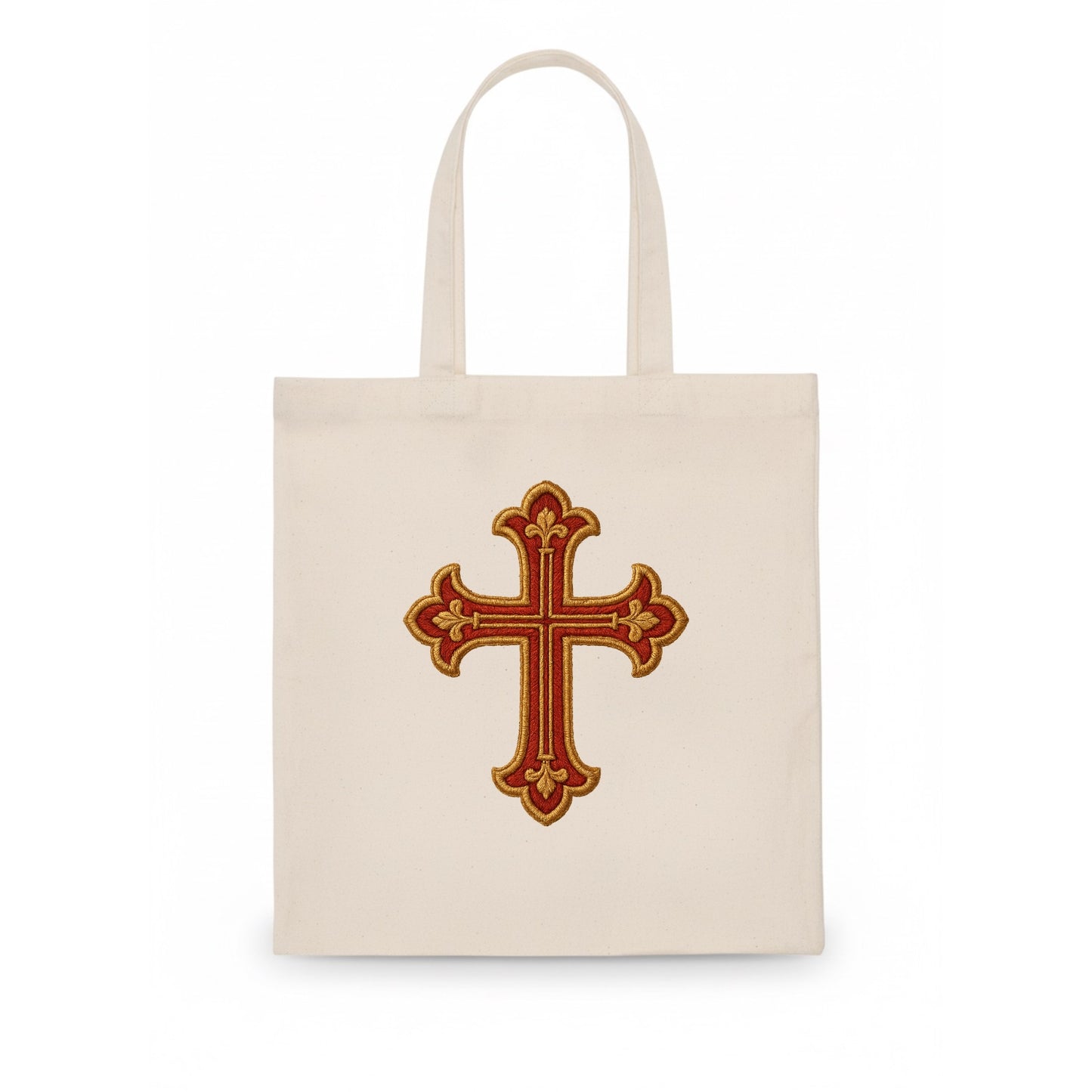Armenian Cross - Tote Bag - white