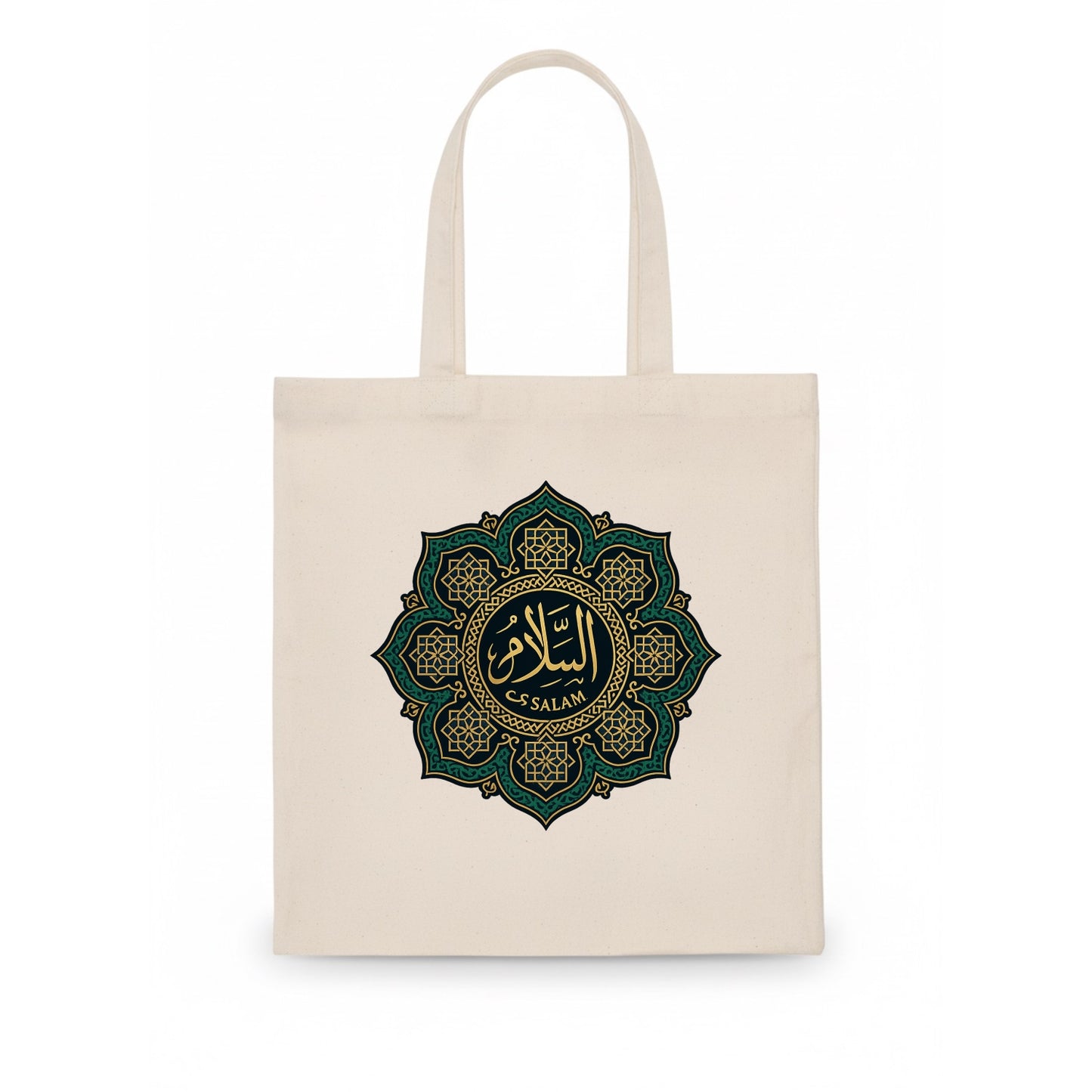 As-Salam Mandala - Tote Bag - white