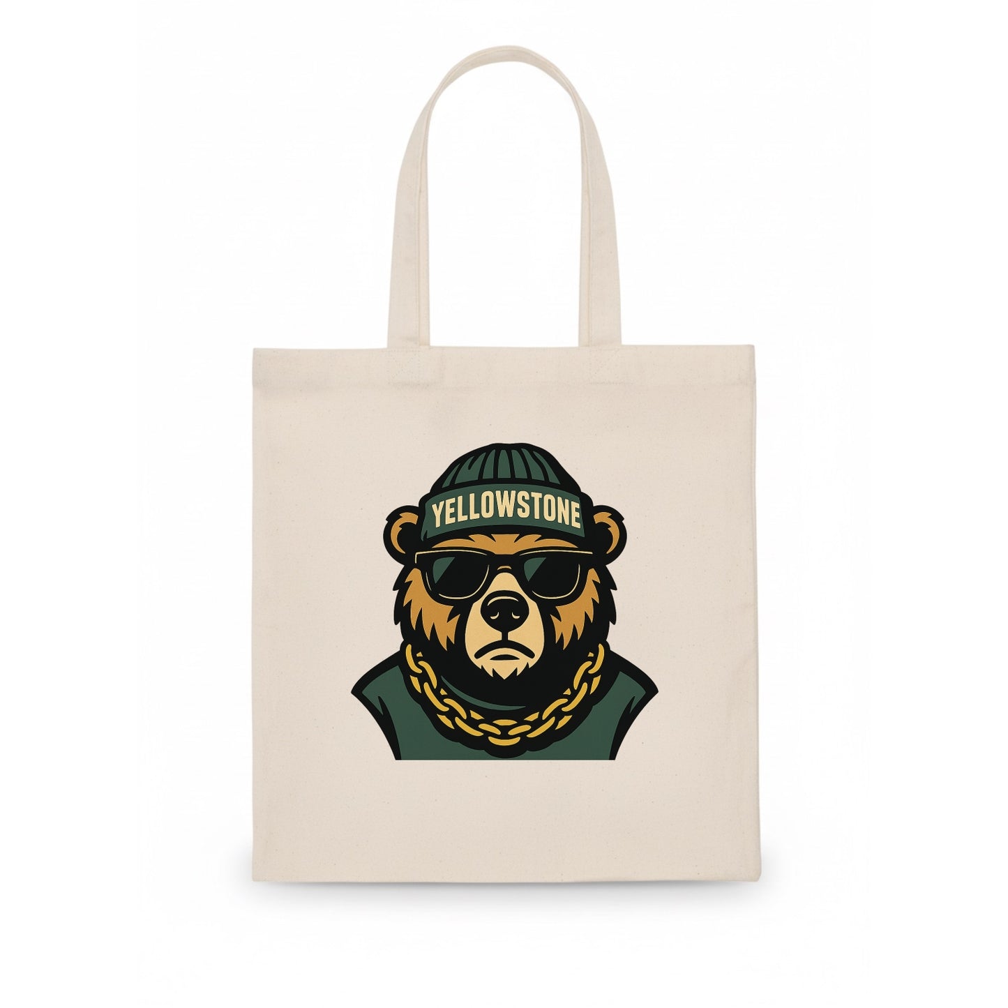 Yellowstone Bear - Tote Bag - white