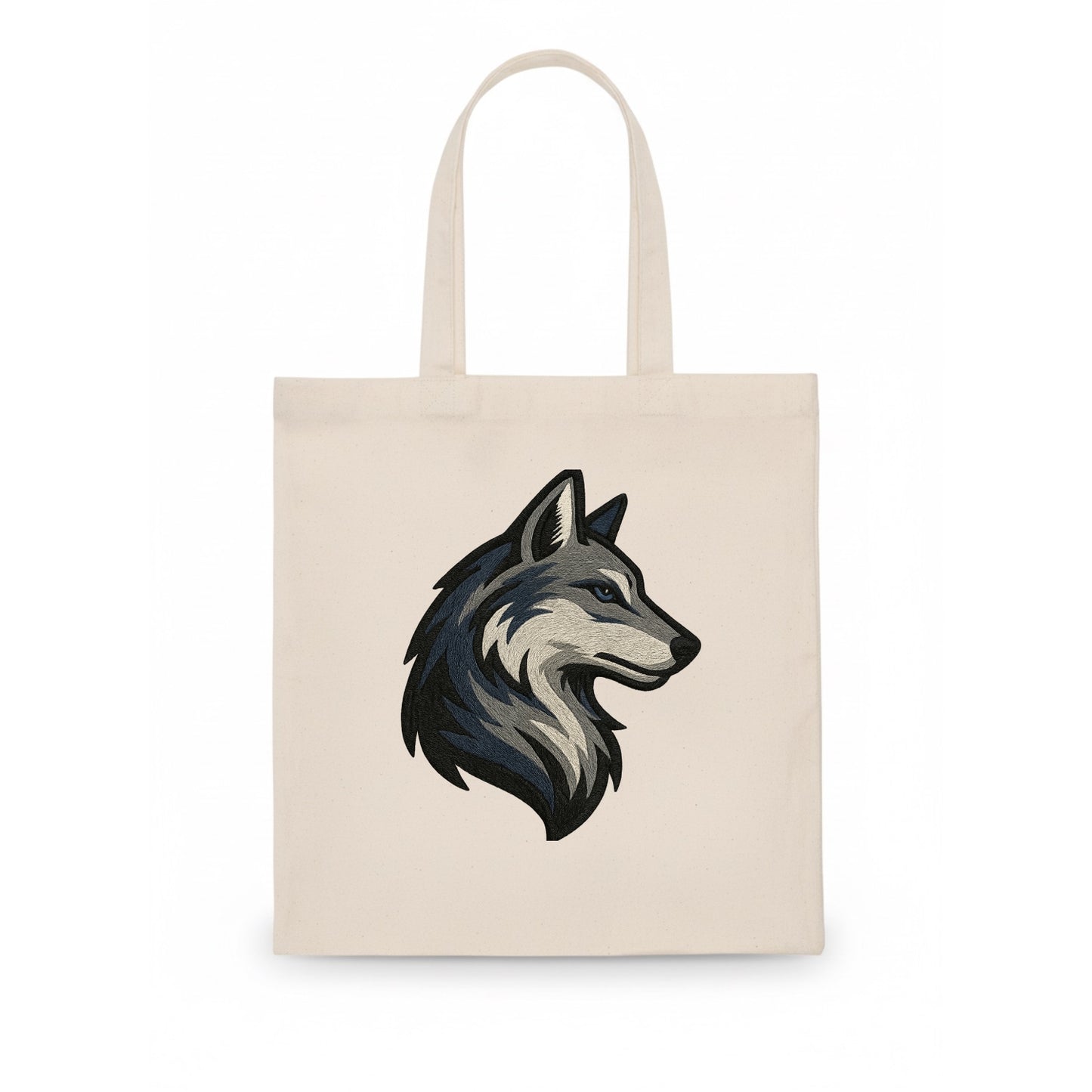 Lone Wolf Wanderer - Tote Bag - white