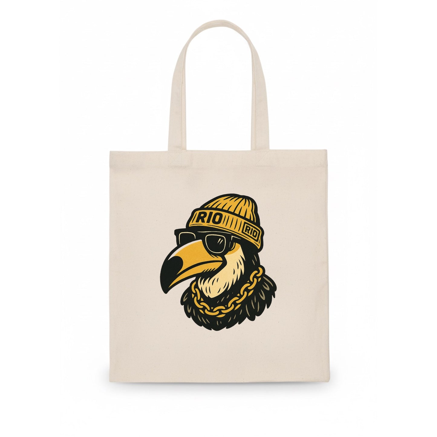 Rio Toucan - Tote Bag - white