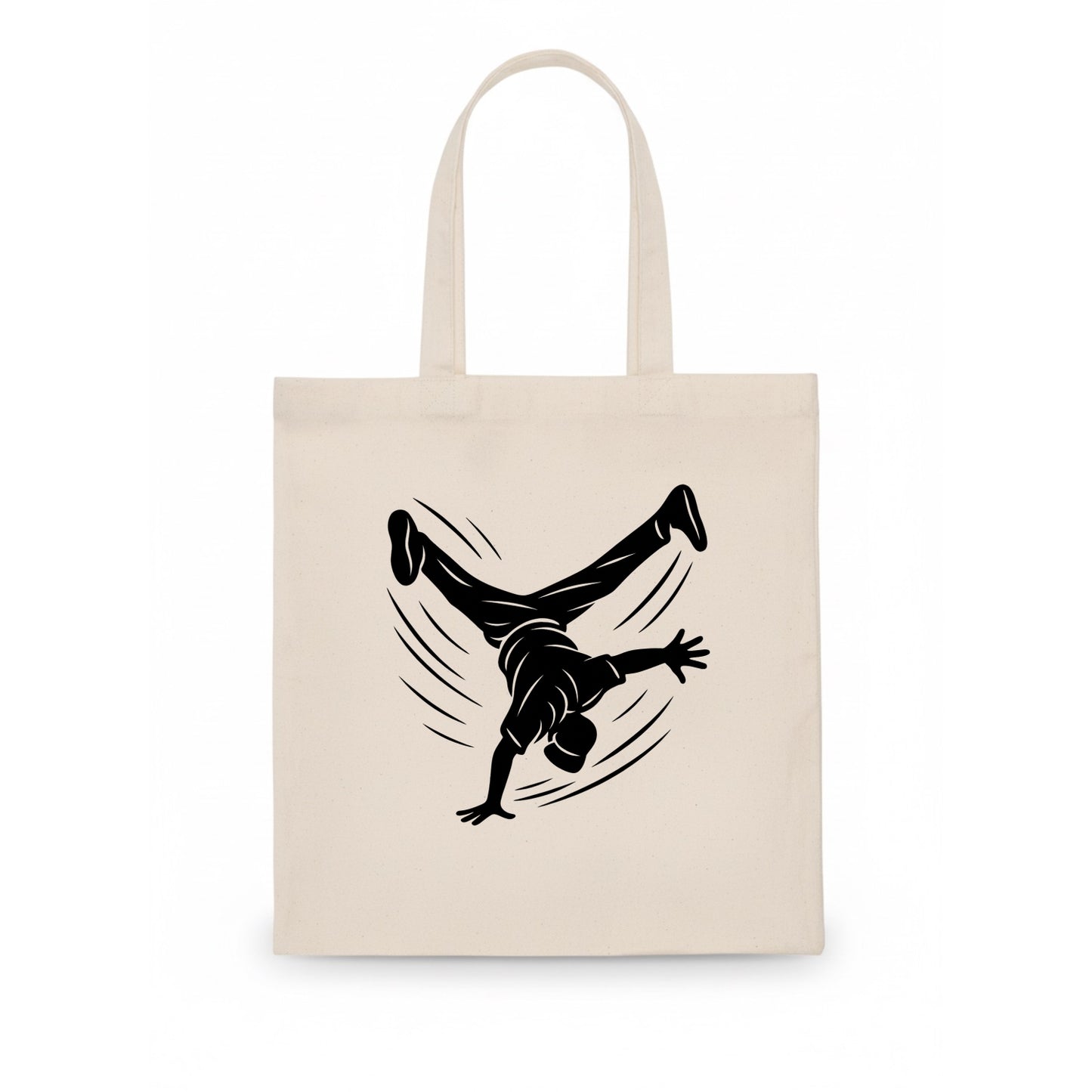 Breakdancer windmill move - Tote Bag - white
