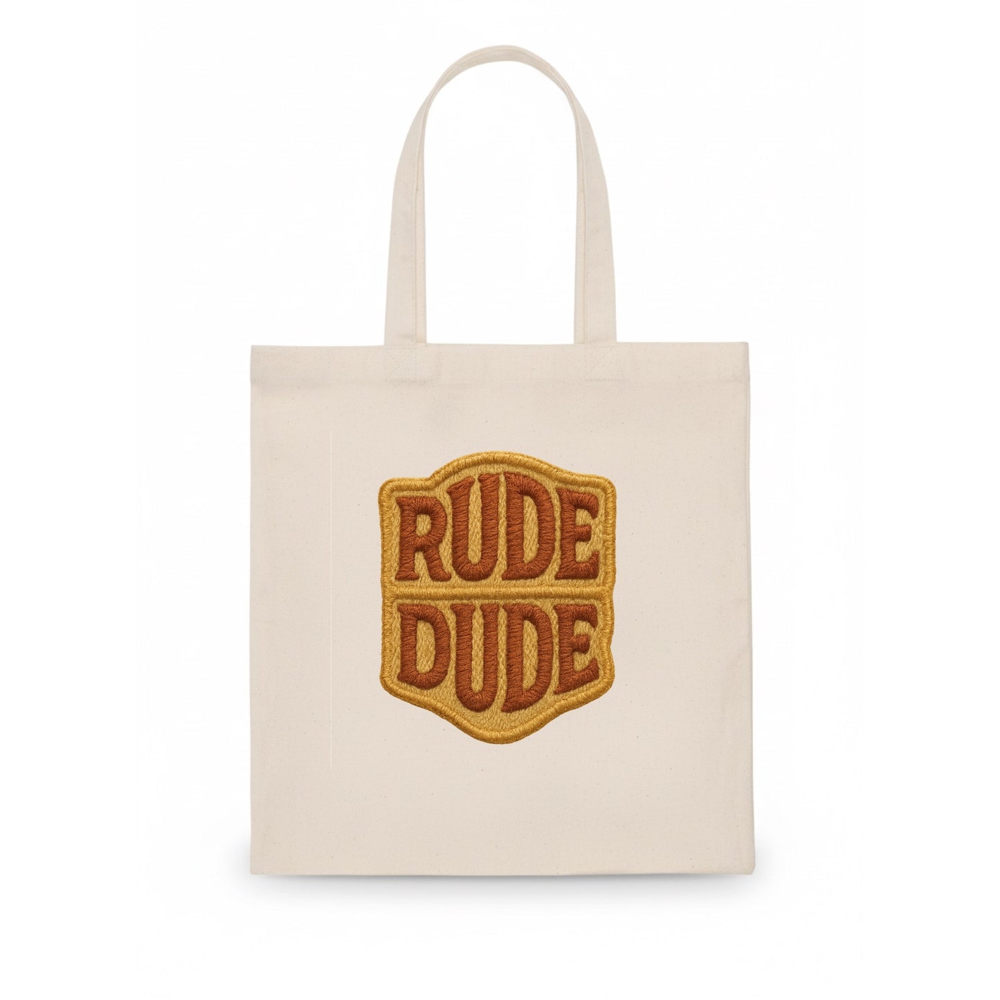 RUDE;DUDE ENERGY Surf Green Trucker - Tote Bag - white
