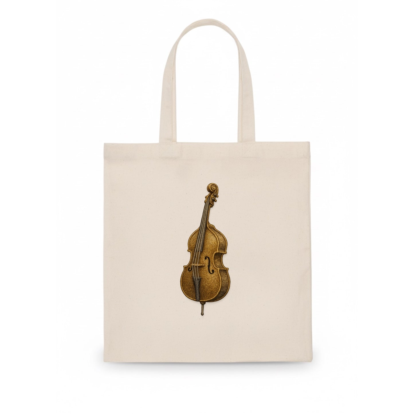 Acoustic Bass - Tote Bag - white