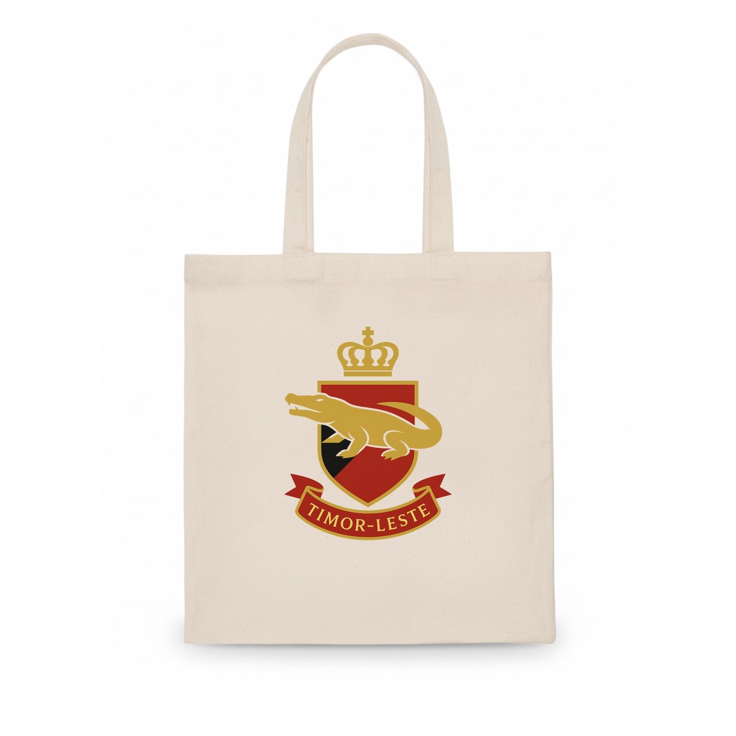 Timor-Leste Royal Logo - Tote Bag - white
