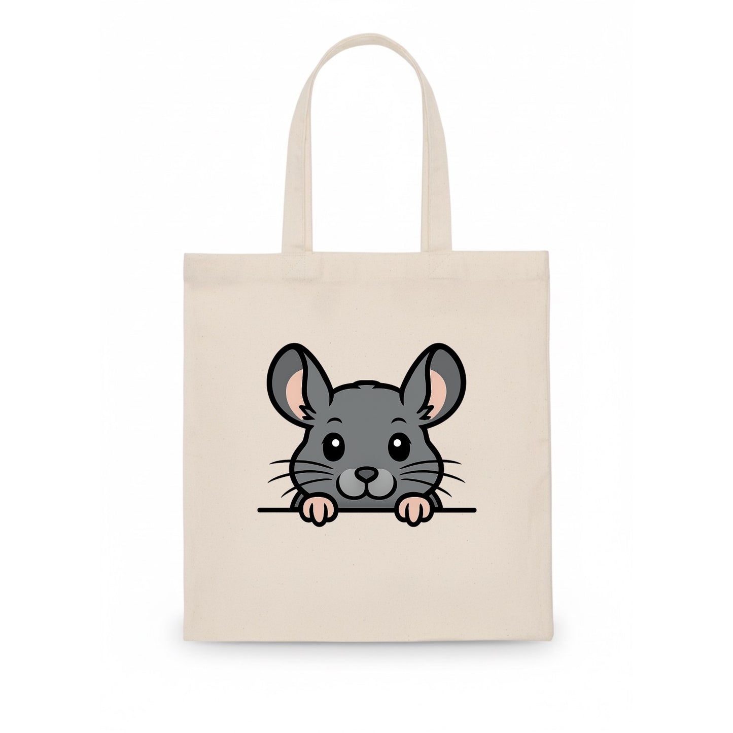 Chinchilla - Tote Bag - white