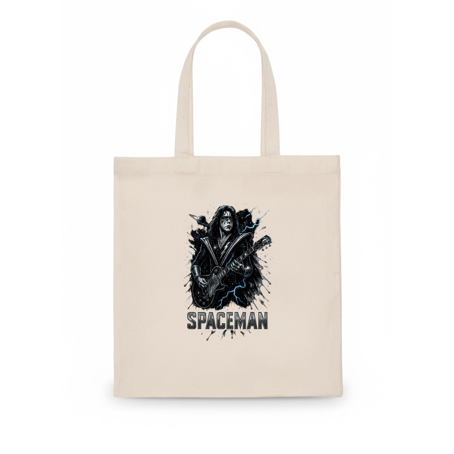 Silver Splash - Tote Bag - white