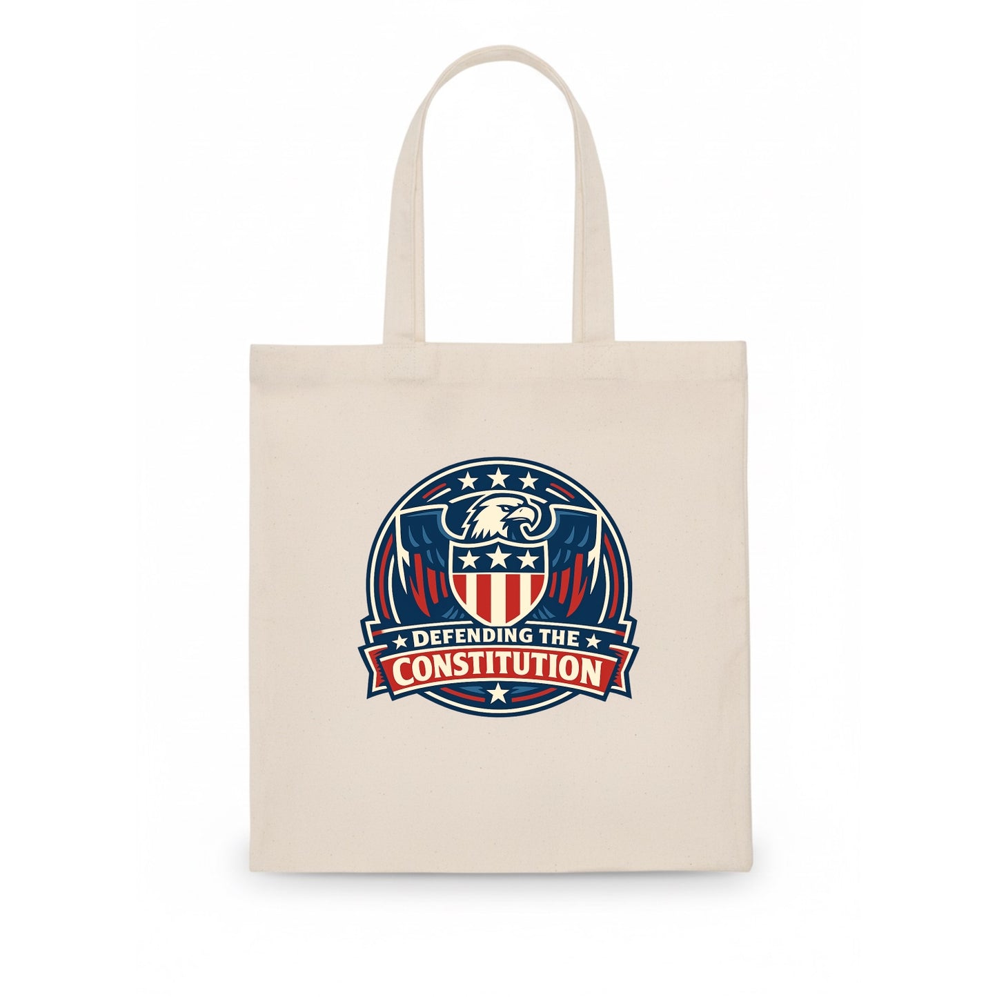 Defend Constitution - Tote Bag - white