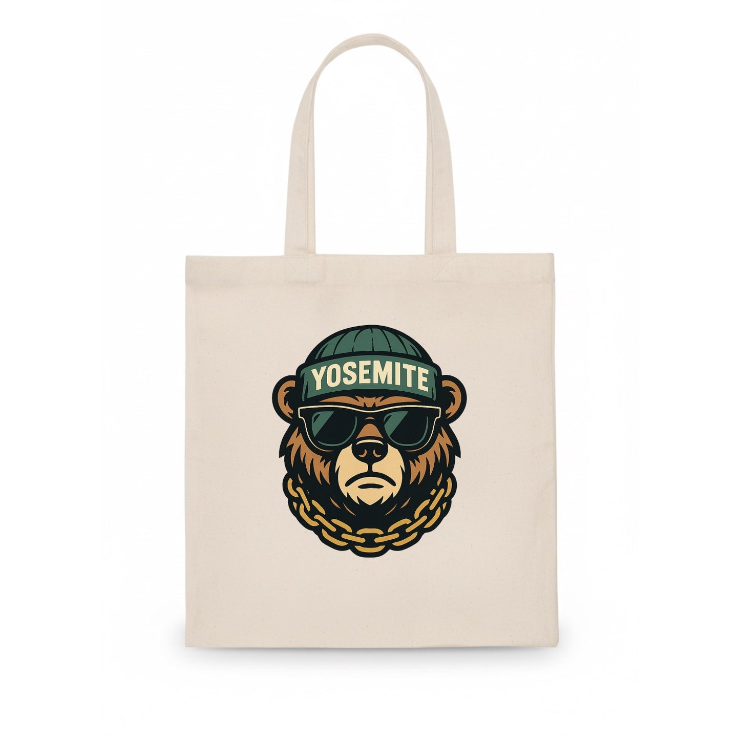 Yosemite Bear - Tote Bag - white