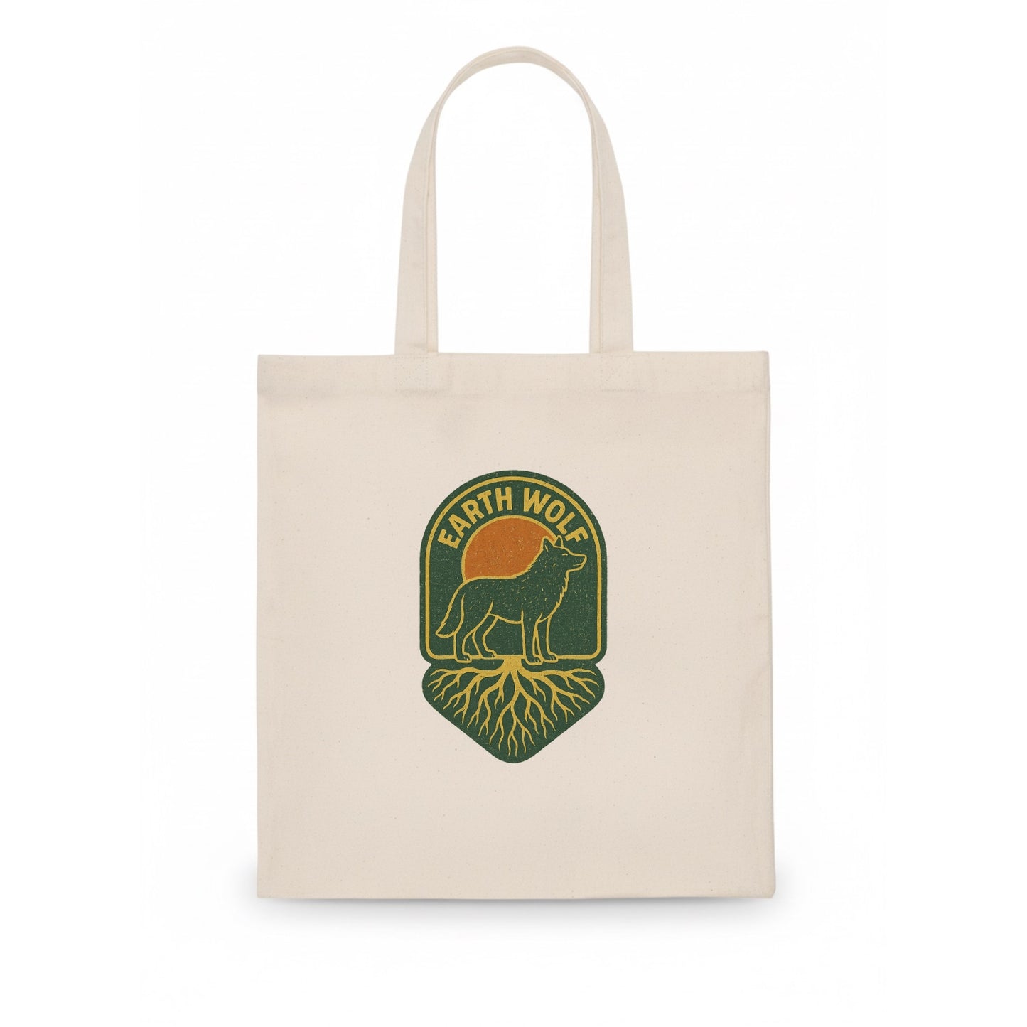 Earth Wolf Roots - Tote Bag - white