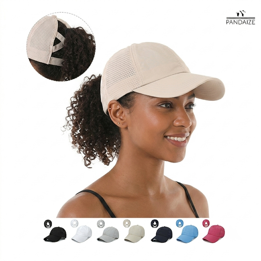 Women's Baseball Cap with Ponytail Hole: The Perfect Hat for Active & Everyday Style