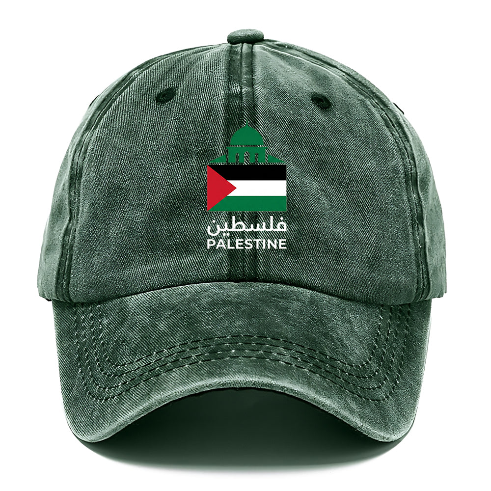 Palestine Flag Colors Classic Cap