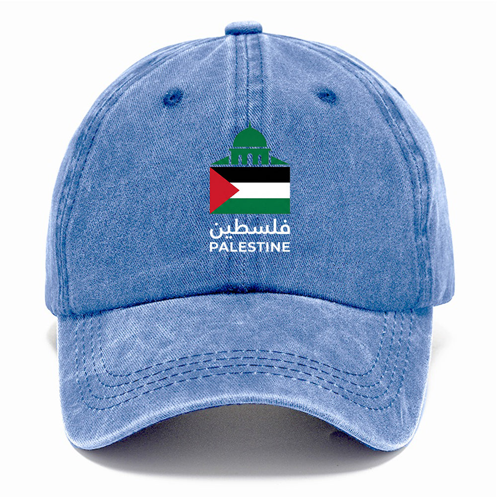 Palestine Flag Colors Classic Cap