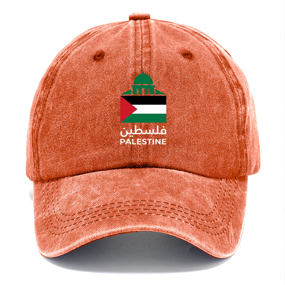 Palestine Flag Colors Classic Cap