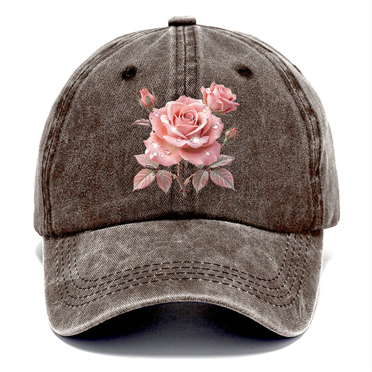 Pink Dew Drop Rose Classic Cap